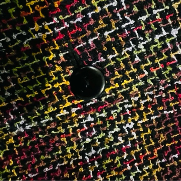 Jacket or shirt, oversized or not, colourful weaved textile - Picture 8 of 14